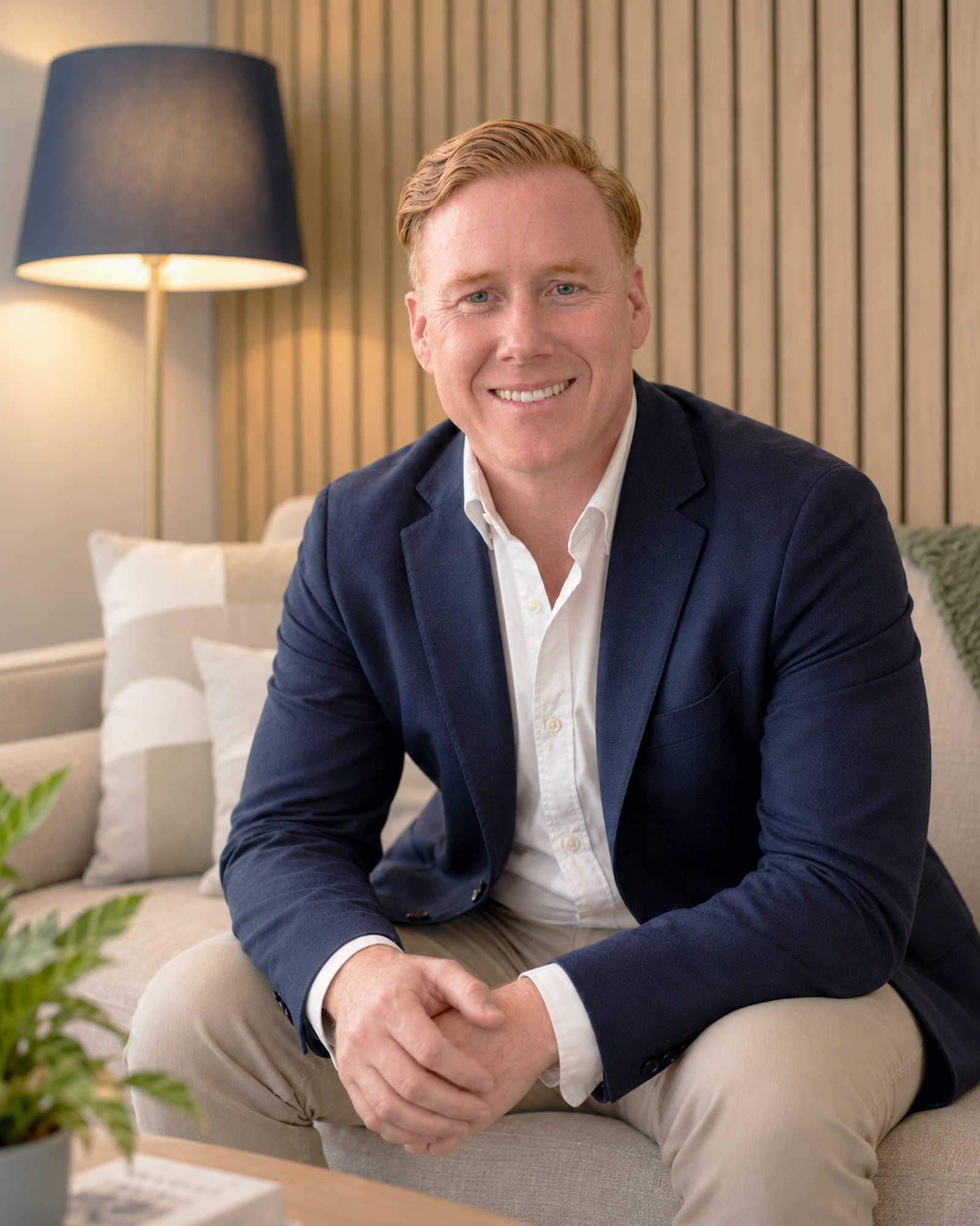 Tim Southwell in his Greenslopes, Brisbane counselling rooms